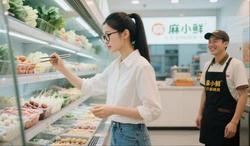 拉卡拉智能称重系统如何破解麻辣烫行业收款难题？