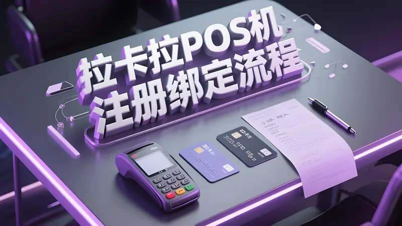 拉卡拉POS机注册绑定全流程详解