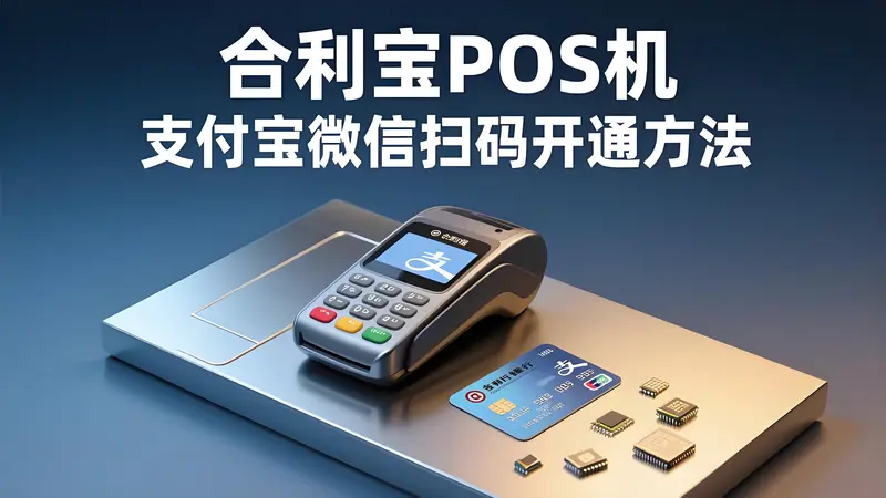 合利宝POS机支付宝与微信扫码功能开通全攻略