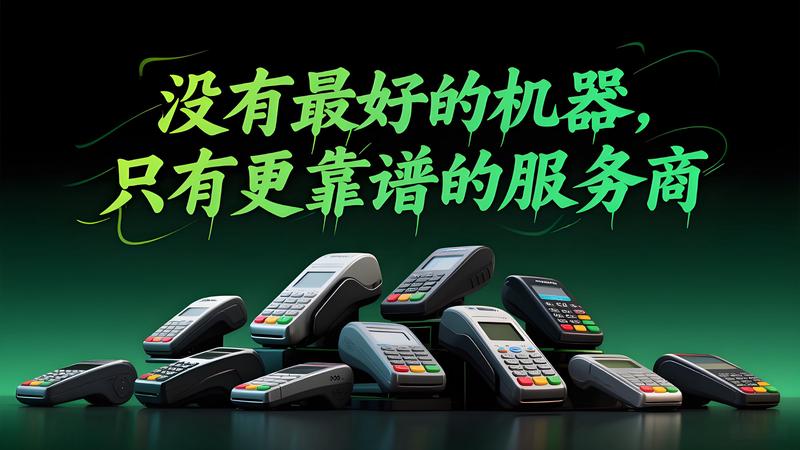 为什么说服务比POS机更重要？选对服务商最关键！