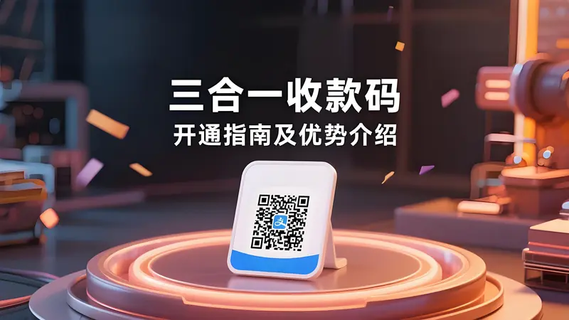 商家三合一收款码怎么开通？有哪些优势？