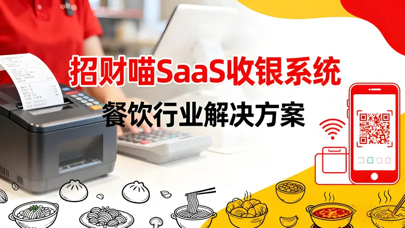 招财喵餐饮SaaS收银系统餐饮行业解决方案