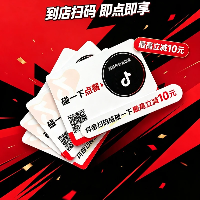 抖音支付碰一下点餐